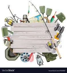 A close-up of a fishing rod and reel combo, resting on a boat deck against the backdrop of calm waters and blue skies, symbolizing the importance of quality fishing equipment for a successful angling experience.